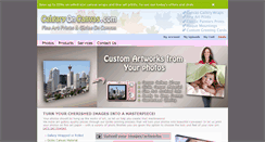 Desktop Screenshot of calgaryoncanvas.com